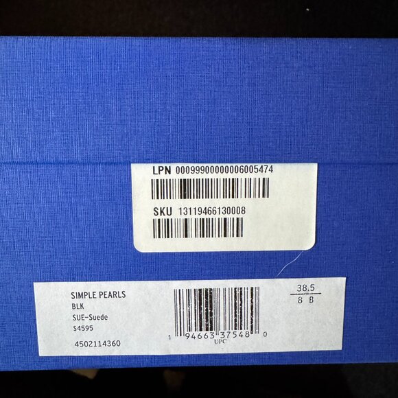 Stuart Weitzman - Simple Pearls Suede Heels Sandals 65mm Size 8 NWT - Picture 8 of 8